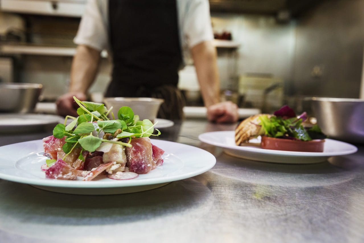 close up of two plates of food in a kitchen chef 2022 03 04 02 18 43 utc(1)(1)